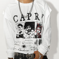 Capri White Long Sleeve