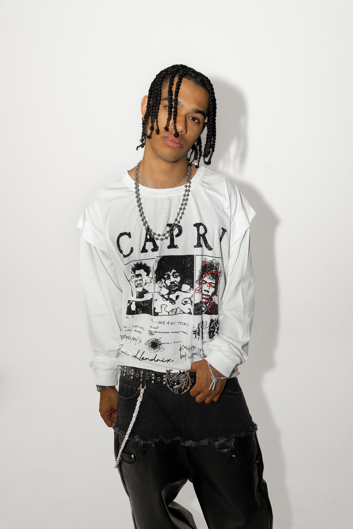 Capri White Long Sleeve